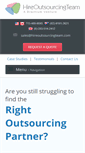 Mobile Screenshot of hireoutsourcingteam.com